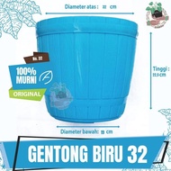 Pot Gentong Kayu Ukuran 32 Pot Tanaman Hias Pot Bunga Pot Unik Plastik