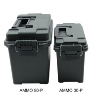 Plastic Ammo Box Military Style Ammo Storage Lightweight High Strength Ammo Accessory Tactical Stora