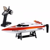 เรือบังคับ เรือบังคับไฟฟ้า เรือเร็วไฟฟ้า บังคับวิทยุ 2.4 Ghz SPEED BOAT รุ่นFeilun FT009 (Orange)