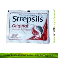 Strepsils Permen Hisap Pelega Tenggorokan Rasa Original Lemon Cool