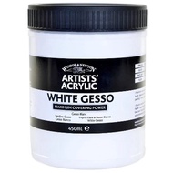 WINSOR & NEWTON ARTISTS' ACRYLIC WHITE GESSO (450ML)