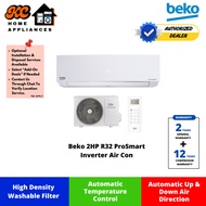 Beko 2HP R32 ProSmart Inverter Air Con | Energy Saving Mode | 24Hr Timer | BSVOM 180 / BSVOM 181 | 2