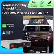 NaviFly OEM Screen Upgrade Wireless+Wired CarPlay Android Auto Box BMW 2 Series F45 F46 F87 NBT EVO 