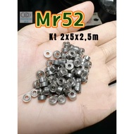 Combo set of 10 Mr52 bearings core 2x5x2.5mm