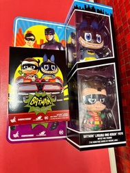 大全set Hottoys labubu Yaya 蝙蝠俠 羅賓 + 蝙蝠車