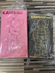 Kaws take Pink, Kaws What Party Yellow