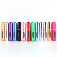 【big-discount】 5pcs 5ml Bottom-Filled Perfume Bottle Self-Pumping Refillable Aluminum Perfume Bottle