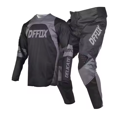 DFFOX MX Jersey and Pants Combo Dirt Bike Motocross Motorcycle Offroad Racing SX DH MTB Enduro Suit 
