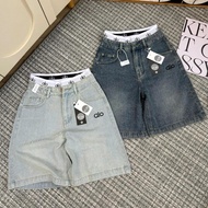 YURI JEANS - (QC FABRIC - HIGH QUALITY) Casual Jeans with Chunky Waist "alo" (Code 78)