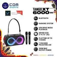 Vinnfier VF Tango XT6000 Portable Karaoke bluetooth speaker 300W Party Light Effects 2 UHF Wireless 