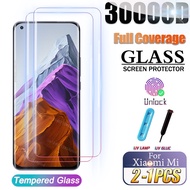 Xiaomi Mi Note 10 Note10 Mix 4 Mix4 Mi 12 Mi11 10S S 5G Tempered Glass With UV Lamp and Glue For Xiaomi Mi 12S 11 Ultra 12 Pro UV Curved Screen Protector