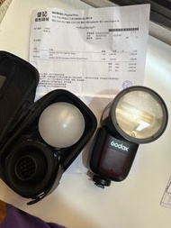 Godox 神牛V1S TTL SONY 機頂燈+ AK R1 閃燈配件全套(可分開買)