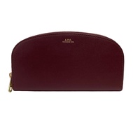 [Used] APC (A.P.C.) F63218 Demi Rene PXAWV Long Wallet, Wallet, Brand, Card Holder, Coin Purse , RED