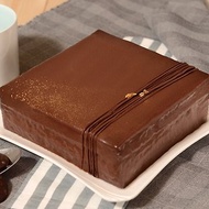艾波索【巧克力黑金磚方形6吋】蘋果日報蛋糕評比冠軍