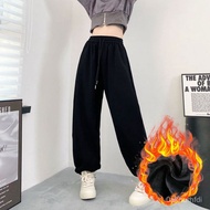 Versatile Legging Pants Plus Velvet Thick Casual Women Autumn Winter Size Pear Shape Loose Slimmer L