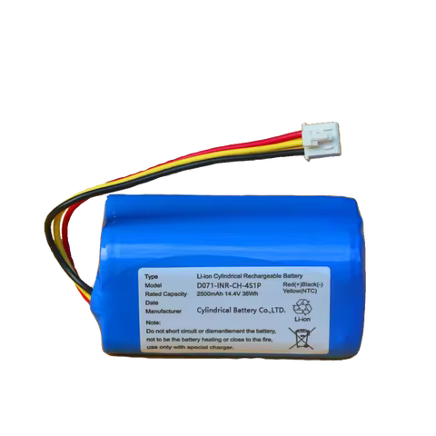 high quality D071-INR-CH-4S1P 2500mAh 14.4V 36Wh COHN Cylindrical Battery