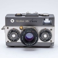 90% 新 Rollei 35 Classic Titanium 鈦版 菲林相機