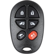 Key Fob Replacement for 2004-2018 Toyota Sienna Car Keyless Entry Remote Control, GQ43VT20T, 6 Butto
