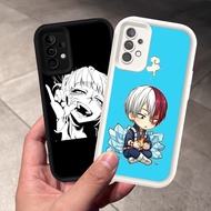 Case for Samsung Galaxy A52 A73 A53 A52S 5G S25 Ultra A36 A56 A26 Silicone Case H-27 My Hero Academi