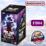 Dragon Ball Super FB04 Card Game Fusion World Booster BOX 24pk Ages 9+ (Factory Sealed BOX)