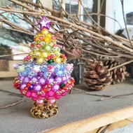 【慈光手作】造型串珠吊飾擺飾－繽紛聖誕樹