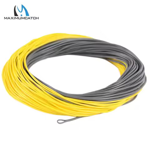 Maximumcatch Fly Fishing Line Windcutter 100FT 4wt-8wt Weight Forward Floating Fly Line With 2 Welde
