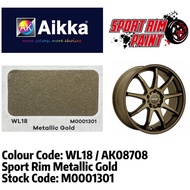 WL18 SPORT RIM METALLIC GOLD - Aikka Sport Rim Colour