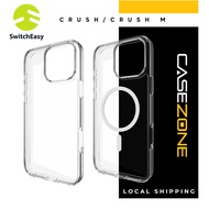SWITCHEASY CRUSH / CRUSH M Shockproof Protective Clear Case compatible for iP16 series