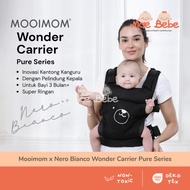 Mooimom X Nero Bianco MMHS3101X Wonder Carrier SSC M Shape Baby Carrier Baby Carrier Newborn Ergonom