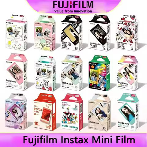 Classic Fujifilm Instax Mini Film Fujifilm Instax Mini 12 13 11 8 9 Color Film For 40 50s 50i 90 Lin