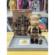 [In Stock] BE@RBRICK x Ruins of St. Paul’s 100%+400% 大三巴牌坊 (Macau 2022 Event Exclusive) bearbrick Macao