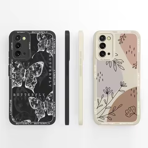 For Samsung Galaxy Note 20 Ultra Case Soft Liquid Silicone Simple Phone Back Cover For Samsung Note2