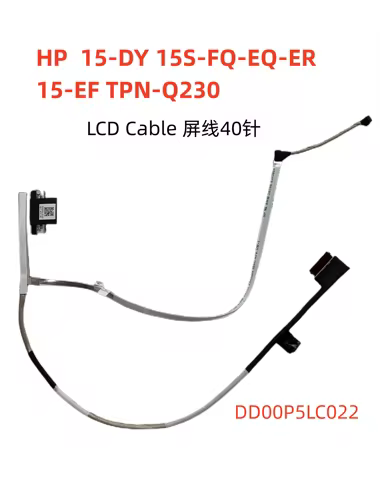 For HP 15-DY 15-FQ 15S-FQ 15-EF 15-EQ 15S-EQ TPN-Q230 laptop LCD LED Display Ribbon Camera cable DD0