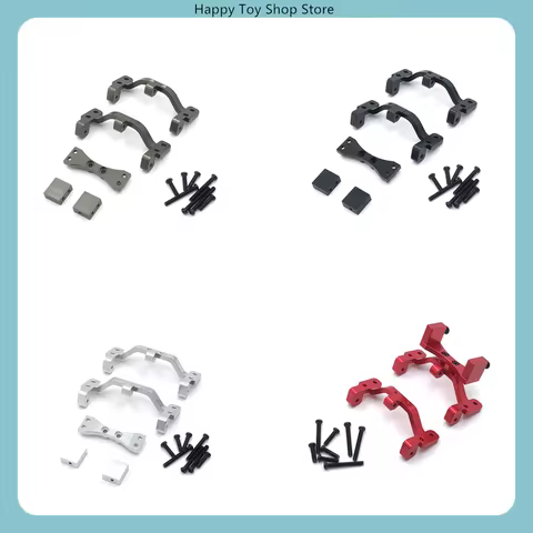 WPL C14 C24 C34 B14 B24 RC Car Metal Upgrade Axle Servo Link Mount Spare Parts