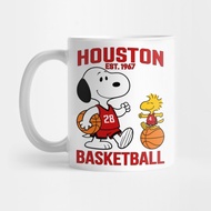 Snoopy Basketball - Houston Rockets - Snoopy Basketball Tea Mug