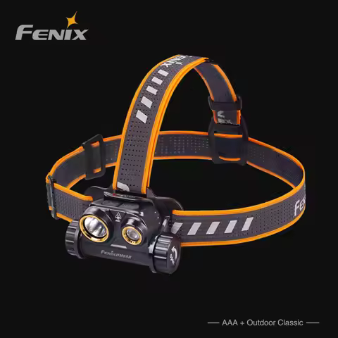 Fenix HM65R 1400 Lm Tri-proof Magnesium Headlamp for Long-time & High-intensity Outdoor Activities