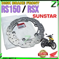 100% ORIGINAL HONDA FRONT DISC PLATE DISC DEPAN RS150 / RSX150 DISK BRAKE SUNSTAR 45251-K56-N11