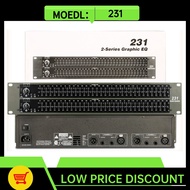 DBX231/231S-EQUALIZER -231/231S Double Rack Equalizer 2 Channel (black)