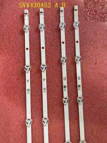 LED strip For Panasonic TX43FS352B TX43GX555E TX43FS350E TX43GS352B TX43GX551B 43HK25T74 Toshiba 43V