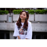 XCMAX 101 Japanese Geisha Short T-White/Pink