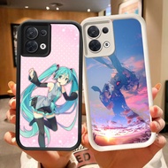 BK-11 Hatsune Miku surprise Casing for OPPO Reno Find 8 X5 7 F21 F21S K9X Pro Lite 5G 4G