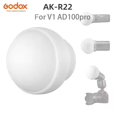 Godox AK-R22 Silicone Soft Light Ball V1 AD100PRO Flash Special Soft Light Box Camera Flash Small Po