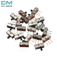 100Pcs SS12D00G3 SS-12D00G3 Slide Switch 2 Position SPDT 1P2T 3Pin PCB Panel Mini Vertical Toggle Sw