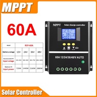 โซล่าชาร์จคอนโทรลเลอร์ โซล่าชารจเจอร์ MPPT/PWM อัจฉริยะ 12V-48V Auto 30A-100A เครื่องชาร์จโซล่าเซลล์