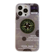 Stone Island phone case for iphone 14 14pro 14promax iPhone 13 13pro 13promax case classics pattern Creative Style Street fashion 12 12pro 12promax 2023 INS popular fashion Cute New Design girl man phone case 11 senior