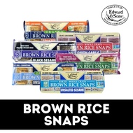 Edward & Sons Whole Grain Brown Rice Snaps / Rice Toast Crackers