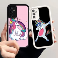 Case for Samsung Galaxy A04s A05S A35 A34 A25 5G Silicone Case H-44 Cute Unicorn