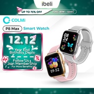 COLMI P8 Max 1.69-inch Smart Watch Full Touch Heart Rate Fitness Tracker IP67 Waterproof Smart Watch