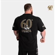 Kỷ niệm 60 năm Mỹ tập thể dục kỷ niệm cổ tròn tay ngắn T-Shirt Olympia nam chất lượng cao cấp áo sơ 