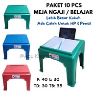 10 PCS Niktech Plastic Quran Table Larger Plastic Study Table Quran Table Quran Table Quran Rekal